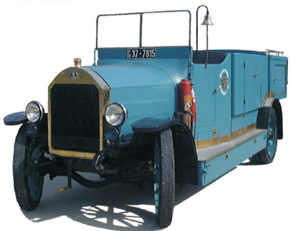 Oldtimer - Die "Blaue Spritze"